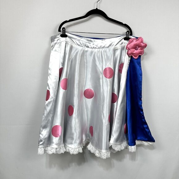 Handmade Adult Toy Story Bo Peep Skirt/Cape Satin Custom Halloween Cosplay XXL - Picture 1 of 7